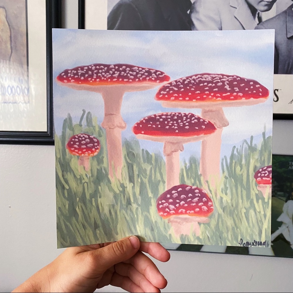 “Shrooms” Art Print